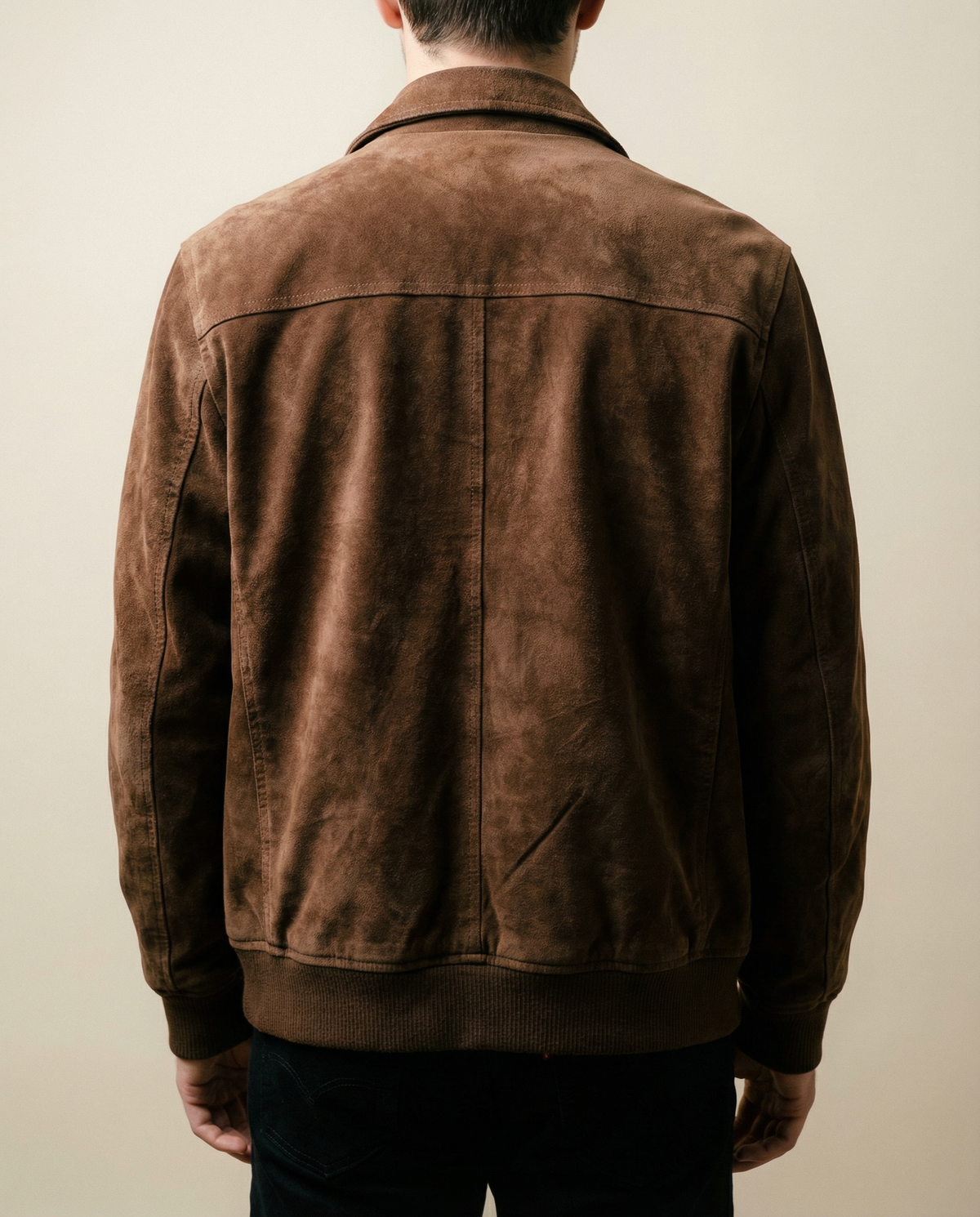 Vintage Levi’s Suede Bomber Jacket – Size Large