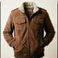 Vintage Levi’s Suede Bomber Jacket – Size Large