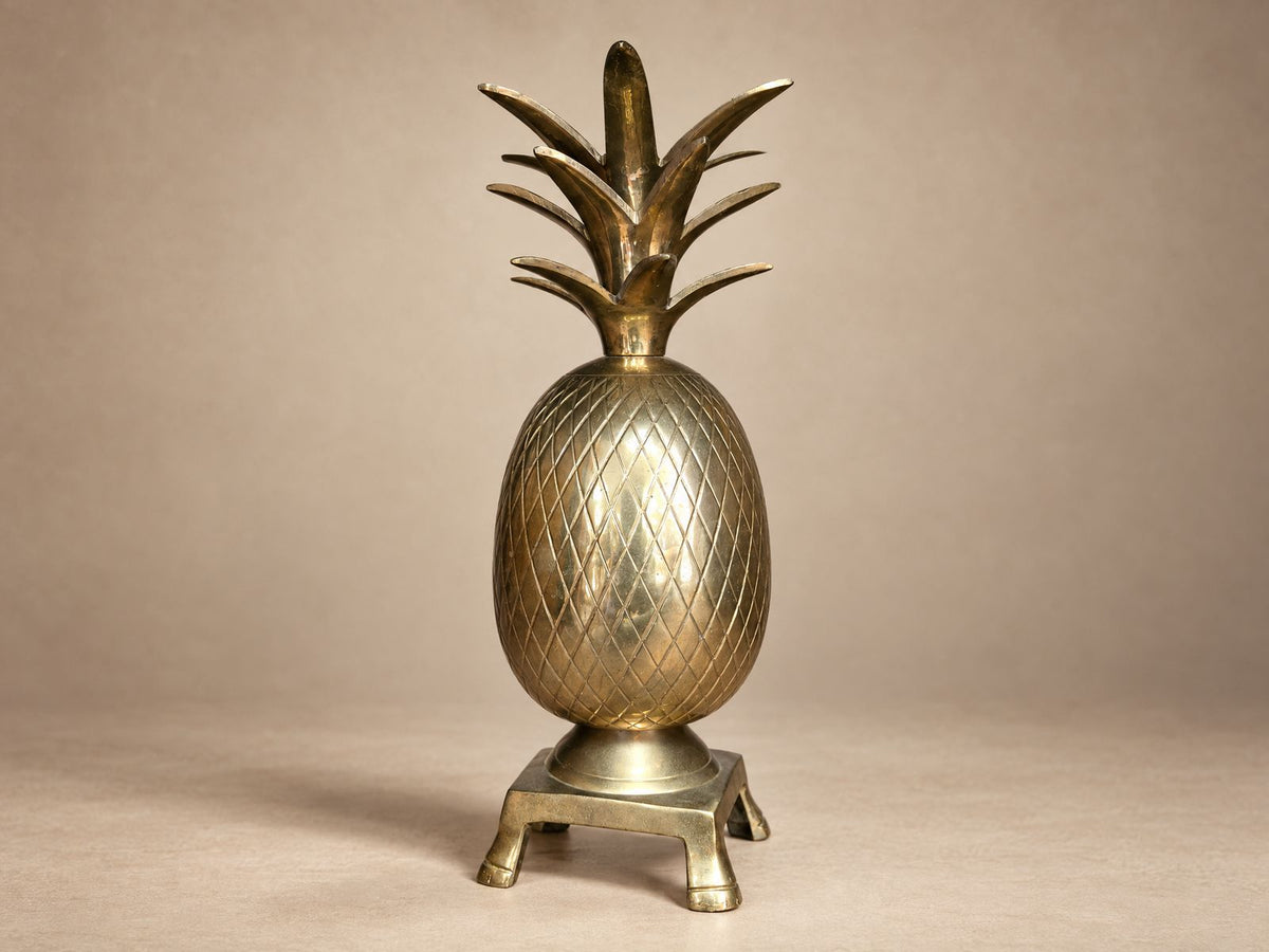 Vintage Brass Pineapple