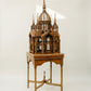 Victorian Gothic Cathedral Birdcage on Stand