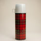 Vintage Thermos Red Plaid Vacuum Insulated Bottle w/ Cup Lid – Classic Camping Thermos