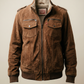Vintage Levi’s Suede Bomber Jacket – Size Large