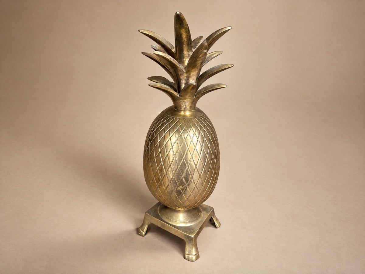 Vintage Brass Pineapple