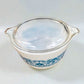 Vintage Pyrex “Blue Horizon” Casserole – With Lid