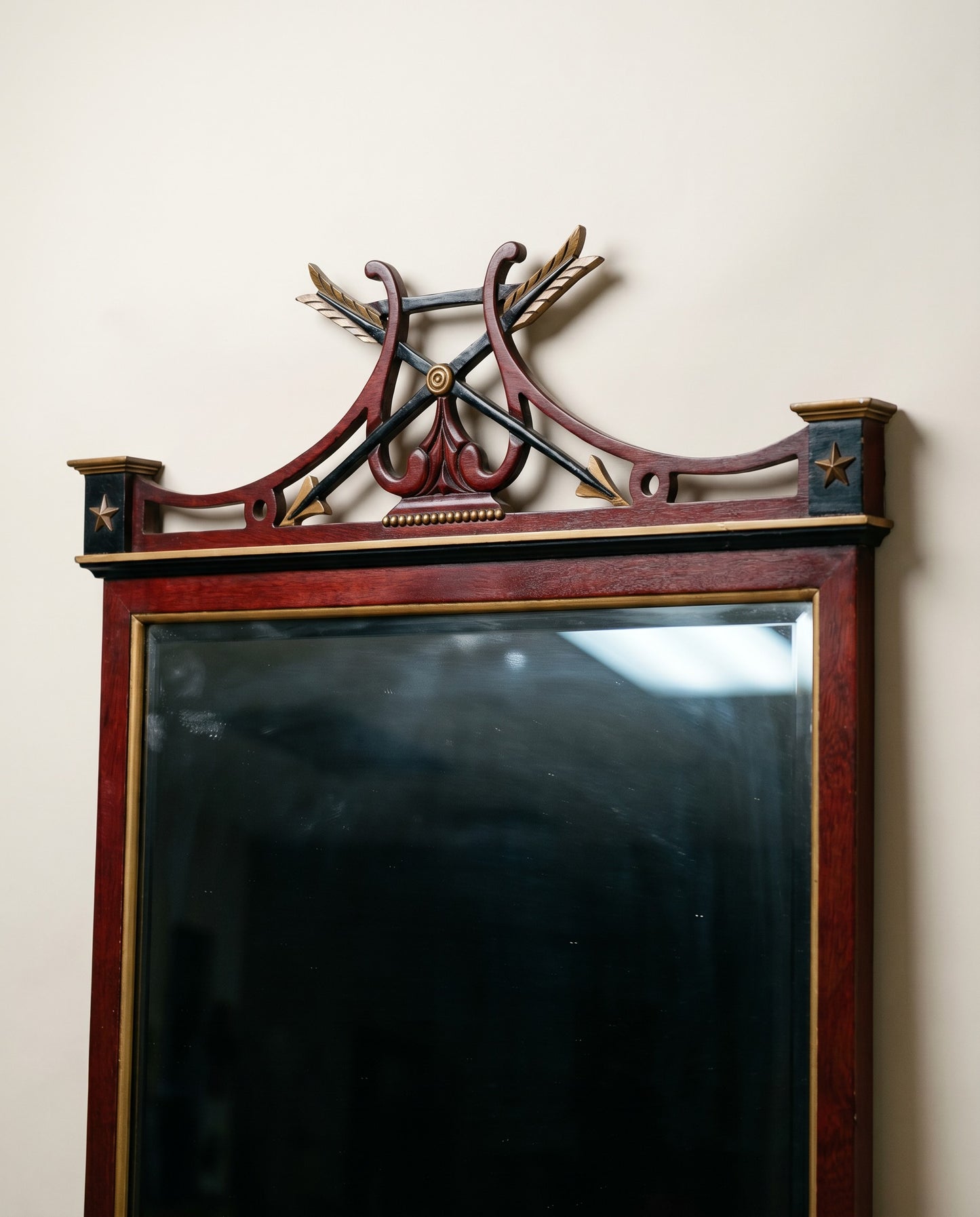 Federal Style Eagle & Arrows Wall Mirror