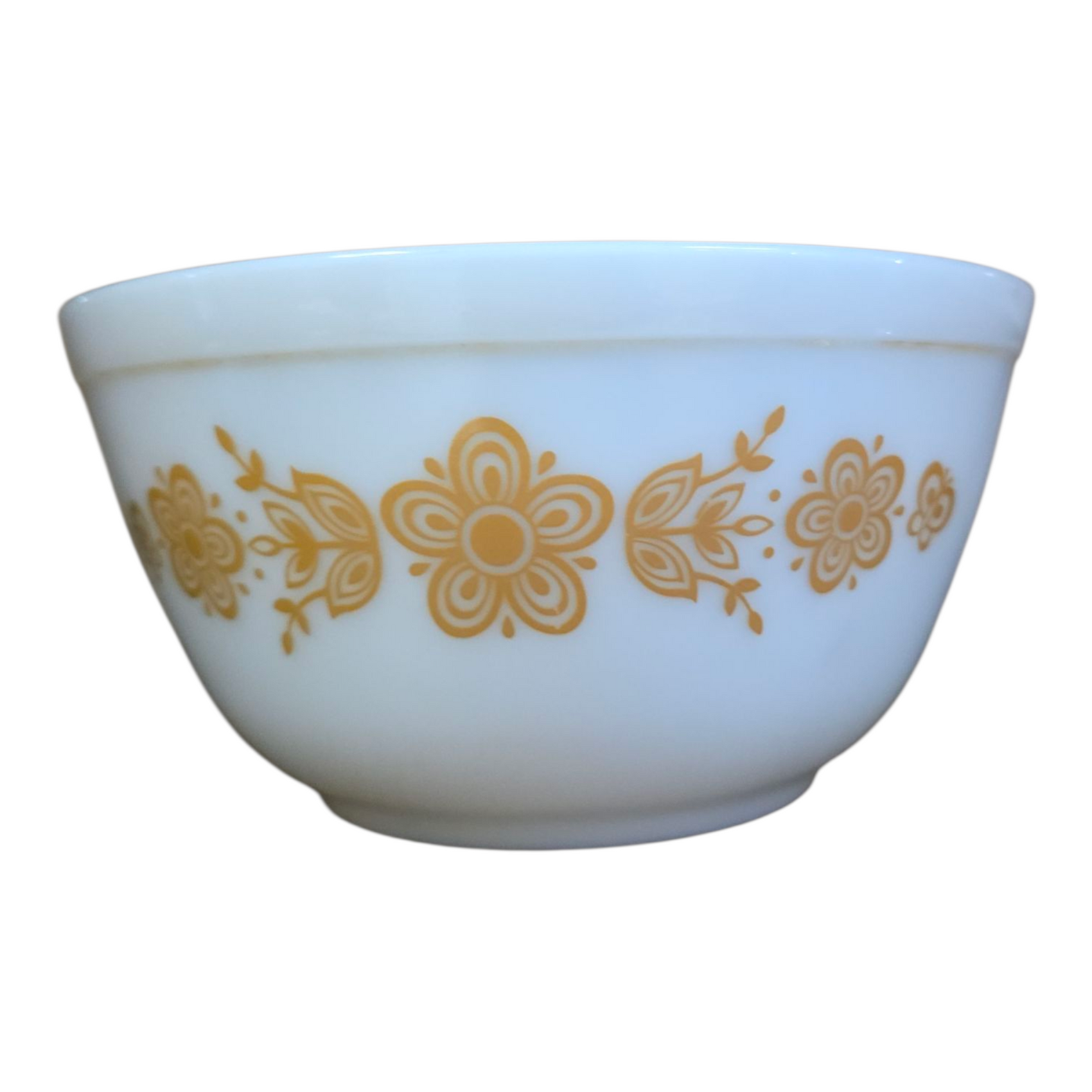 Pyrex Butterfly Gold Mixing Bowl