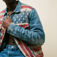 Denim & Supply Ralph Lauren Americana Flag Denim Jacket — Size XXL