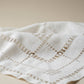 Vintage Linen Cutwork Tablecloth & Napkin Set (5 Piece Set)