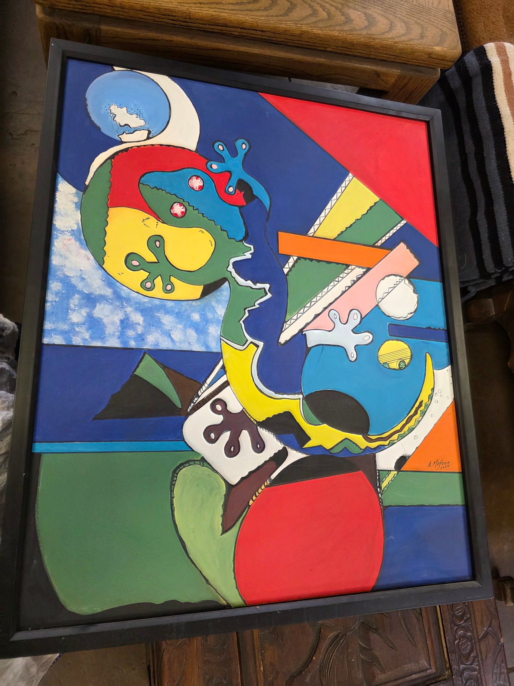 Abstract Lizard