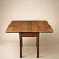 Antique American Pine Drop-Leaf Harvest Table