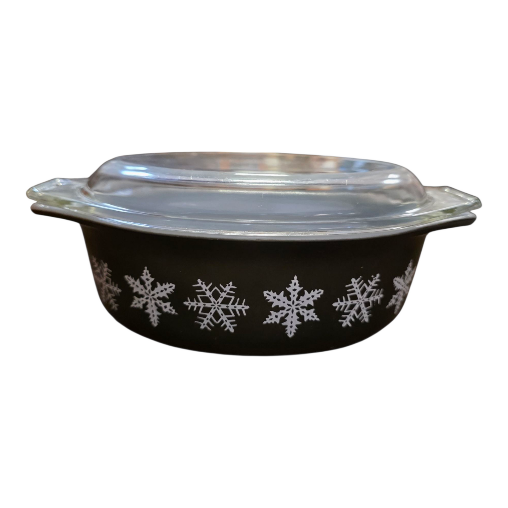Pyrex Snowflake Casserole Dish