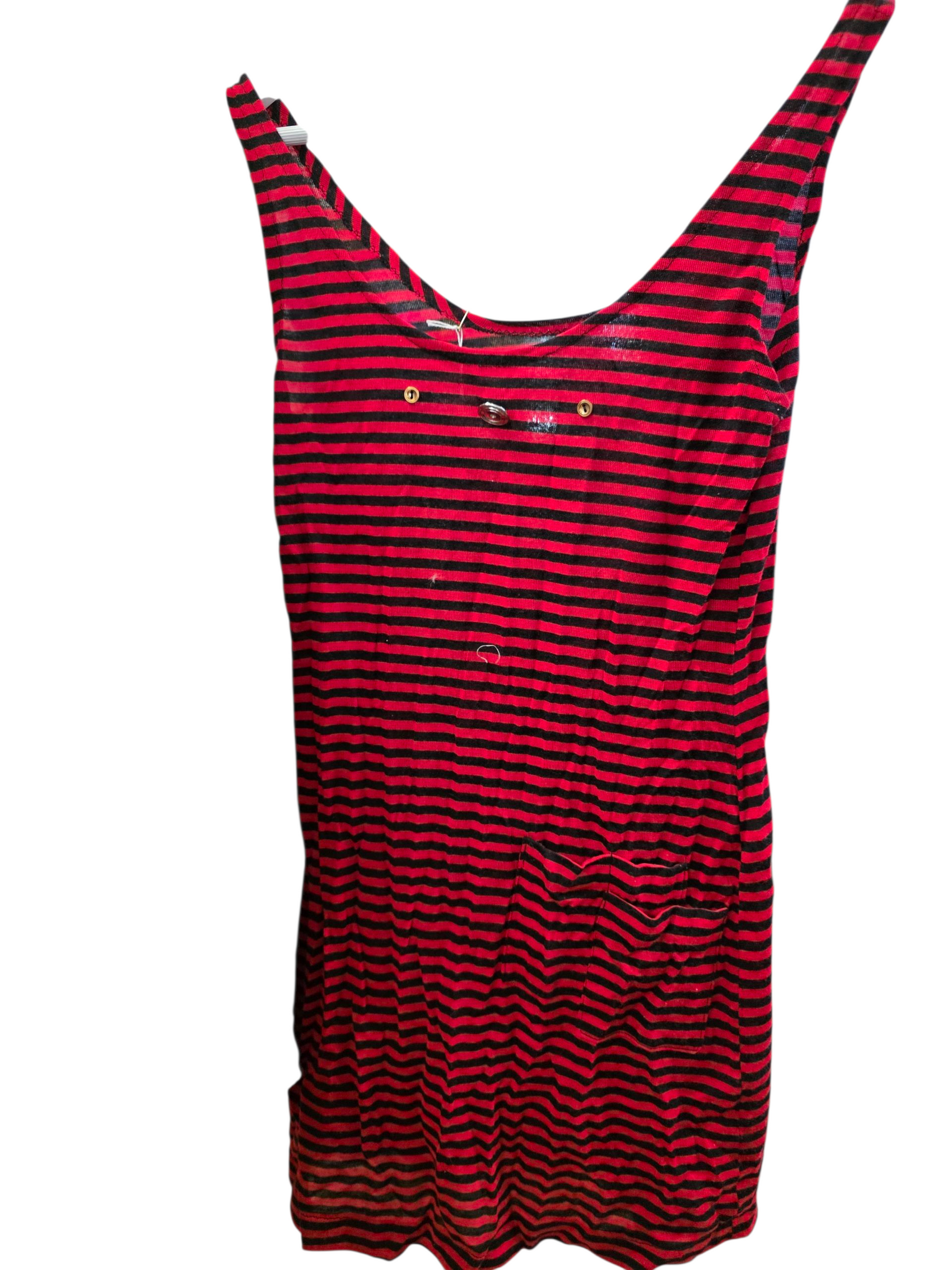Red Stripe Top