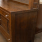 Antique Oak Sideboard with Mirror Back