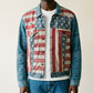 Denim & Supply Ralph Lauren Americana Flag Denim Jacket — Size XXL
