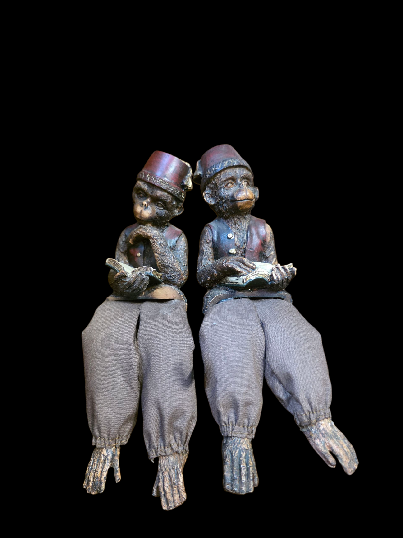 Shelf Sitting Monkeys
