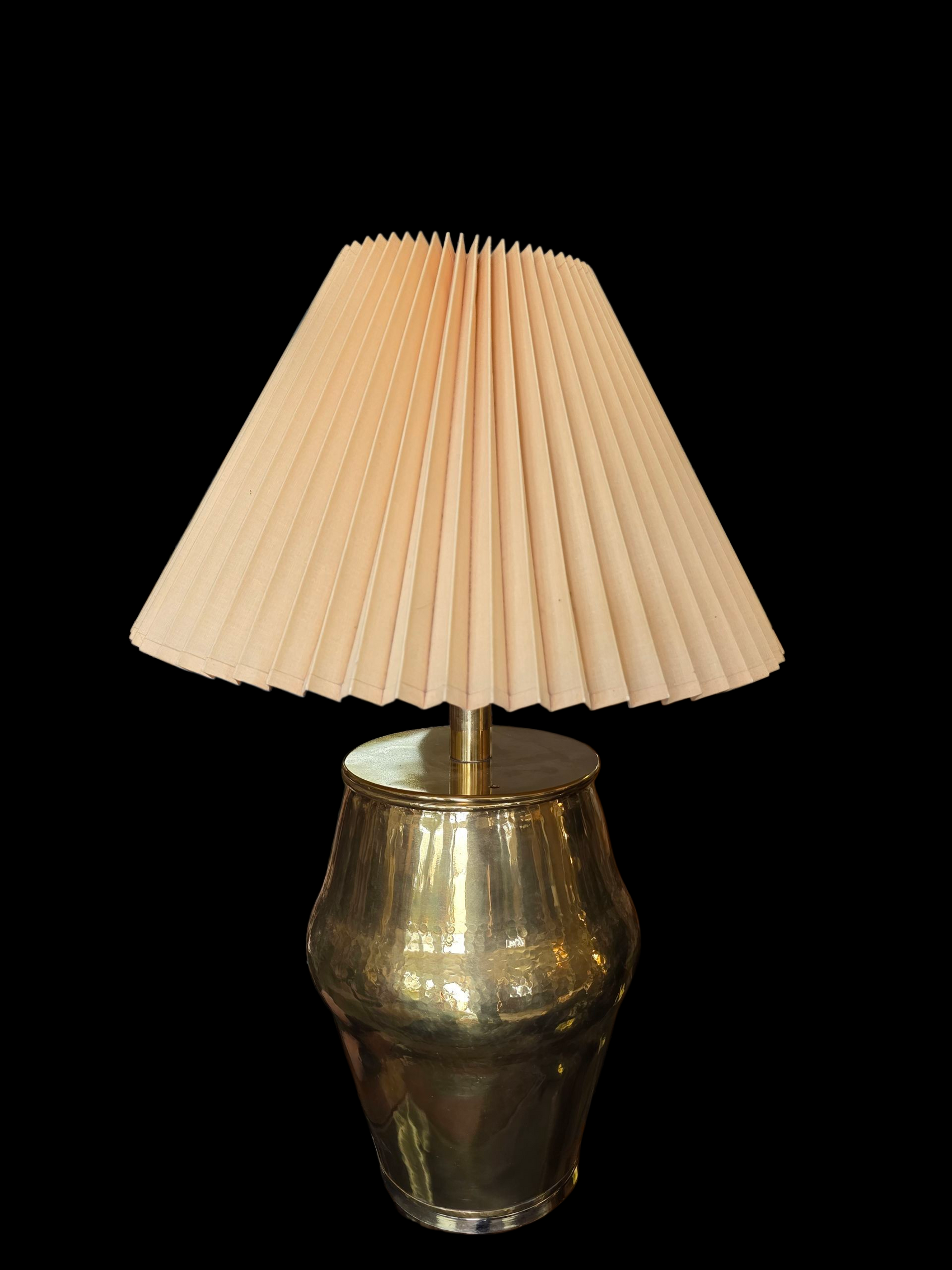 Hollywood Regency Brass Lamp