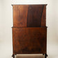 Carved Oak Jacobean Revival Cabinet