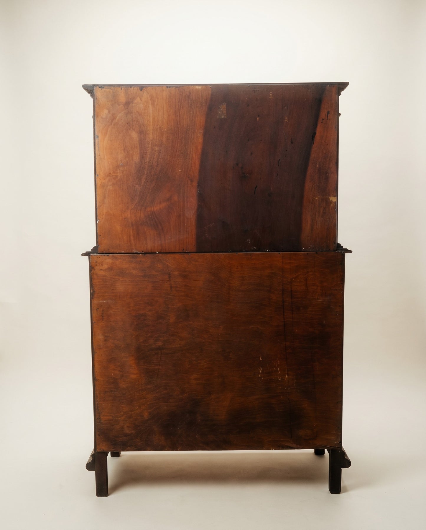 Carved Oak Jacobean Revival Cabinet