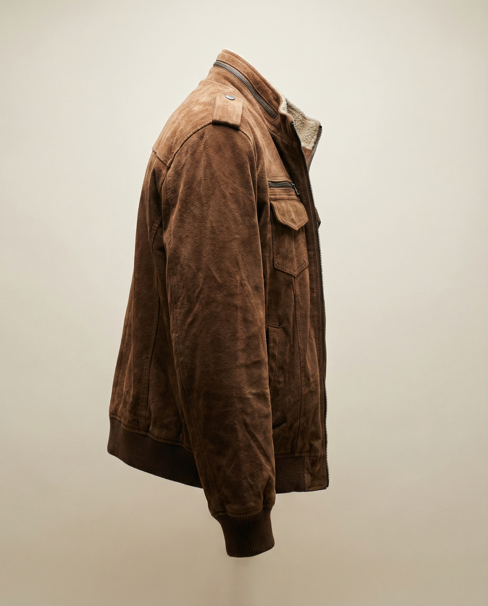 Vintage Levi’s Suede Bomber Jacket – Size Large