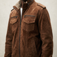 Vintage Levi’s Suede Bomber Jacket – Size Large