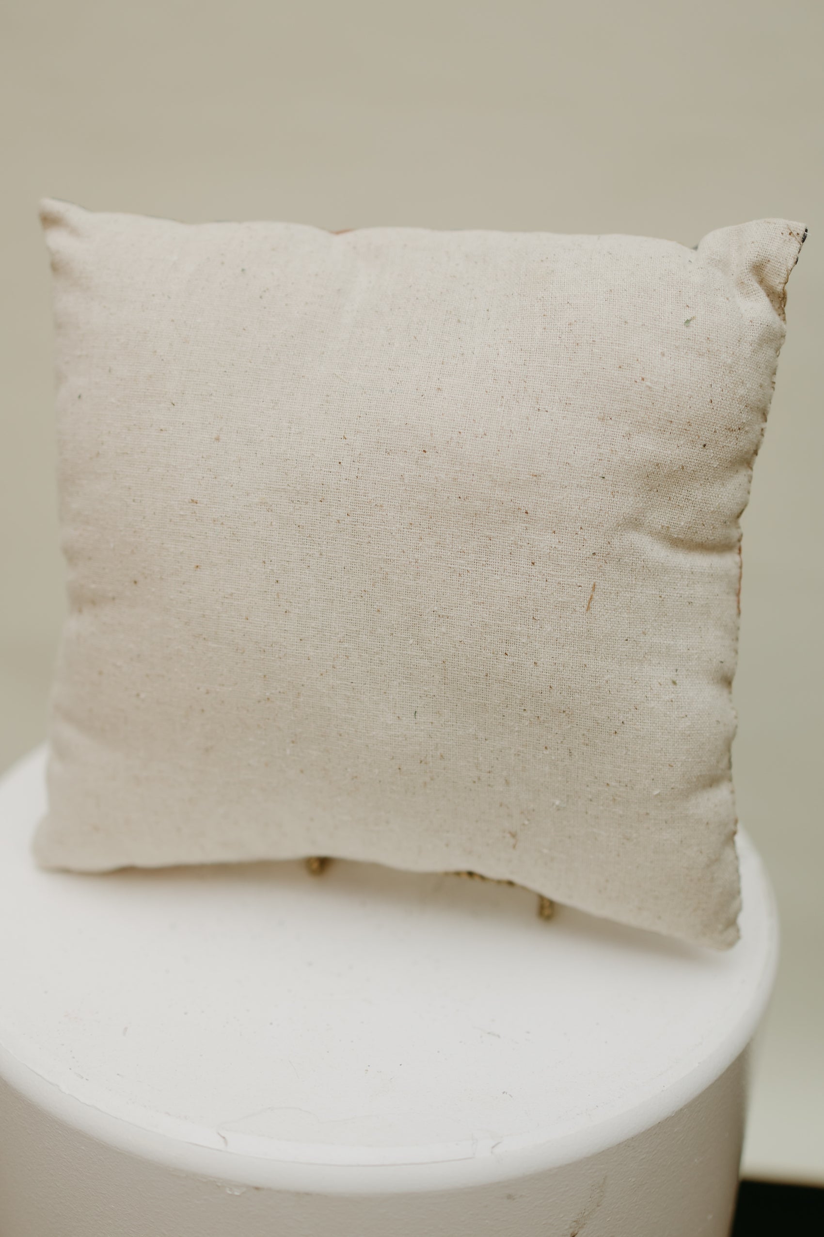 Handmade Folk Patchwork Pillow