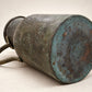 Antique Hand-Hammered Copper Milk Churn with Iron Handle