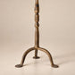 Oversized Antique Brass Finish Loop Candle Holders – Set of 2