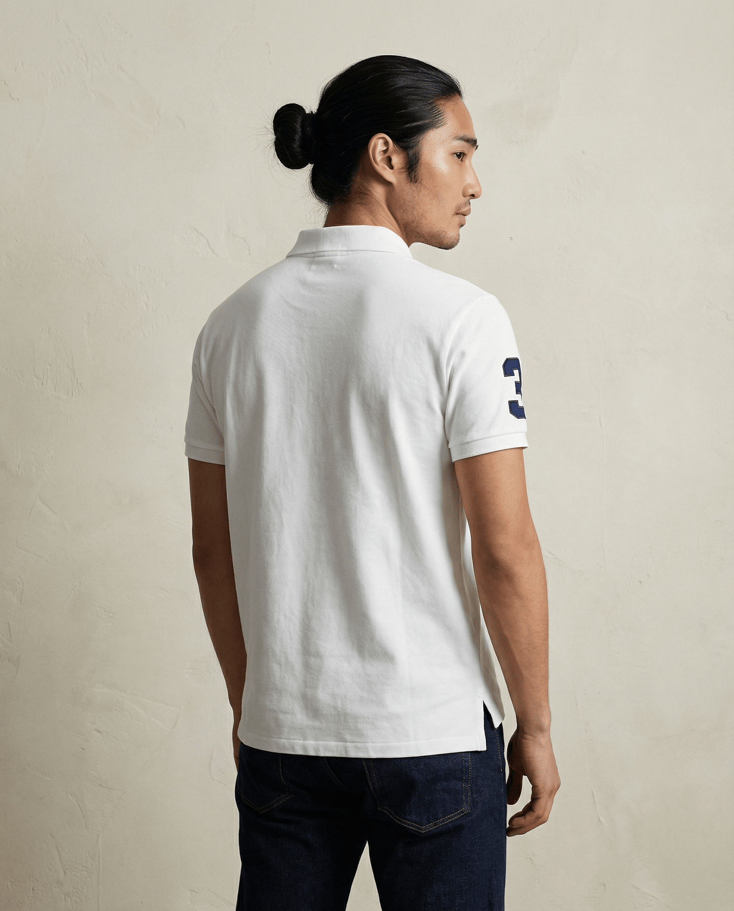 Polo Ralph Lauren Polo Match Embroidered Polo – White (Size XL)