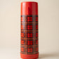 Vintage Aladdin Plaid Thermos Bottle – Red Tartan Picnic Thermos (Quart Size)
