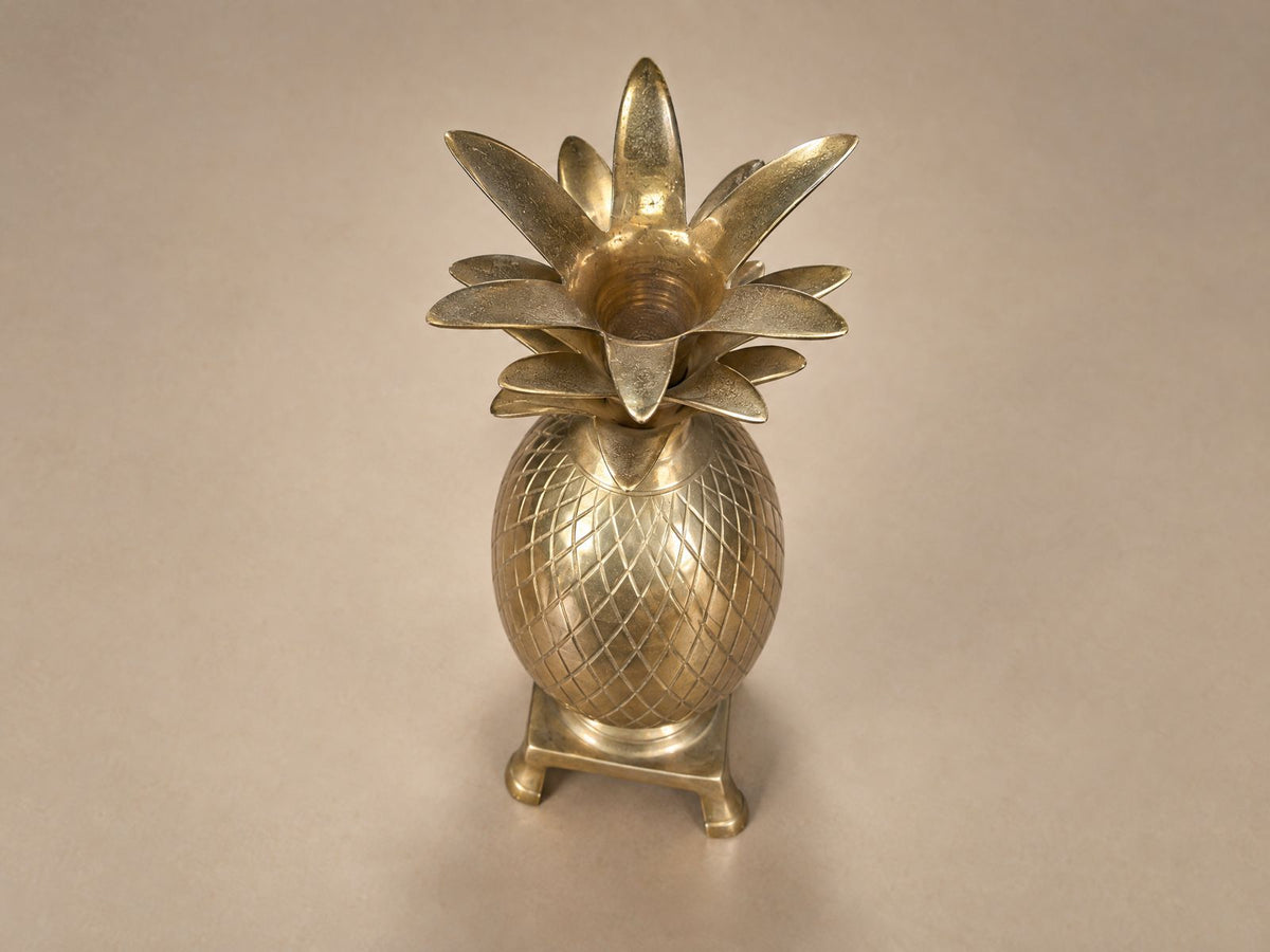 Vintage Brass Pineapple