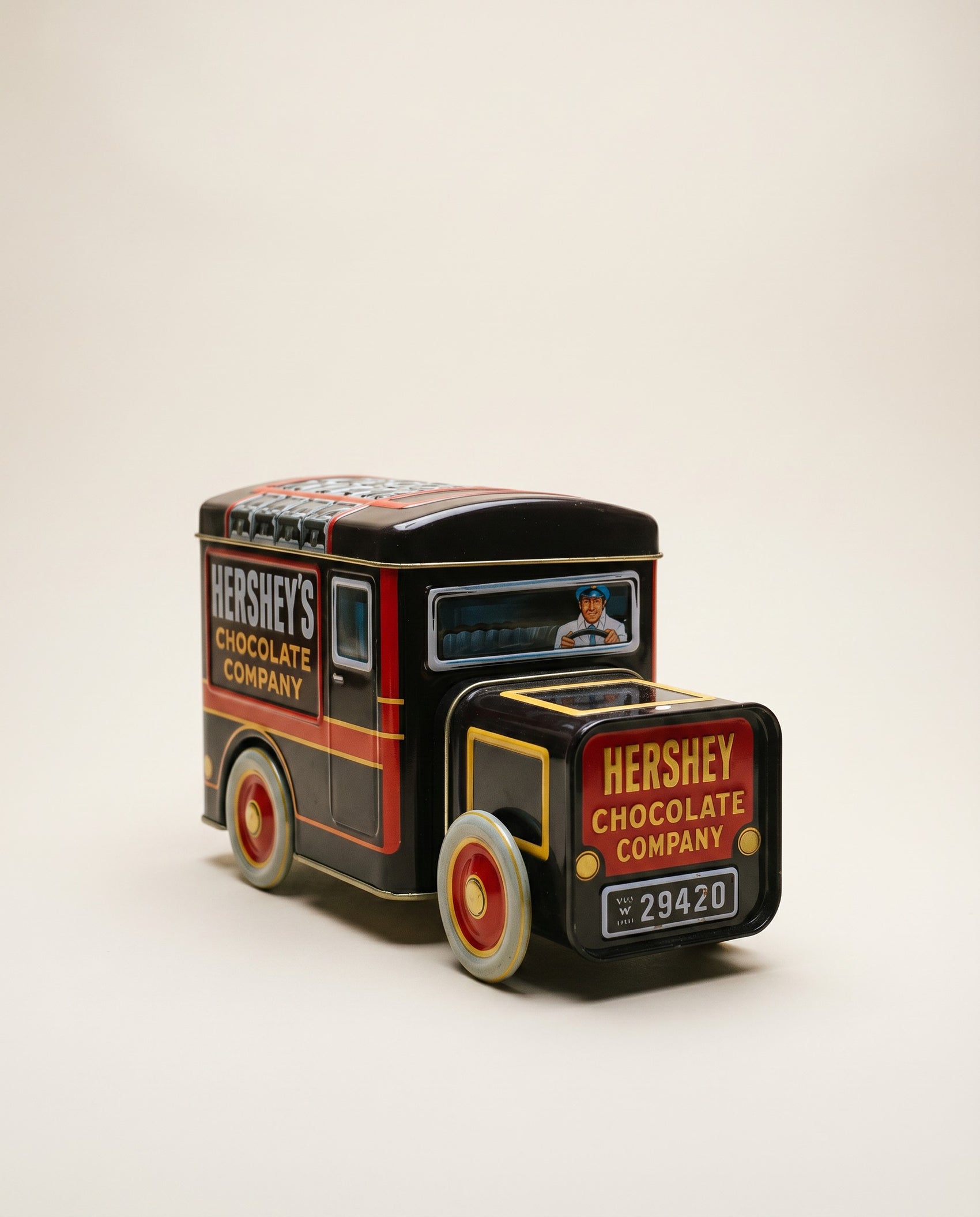 Vintage Hershey’s Chocolate Company Milk Truck Tin Canister – Vehicle Series #1