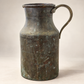 Antique Hand-Hammered Copper Milk Churn with Iron Handle