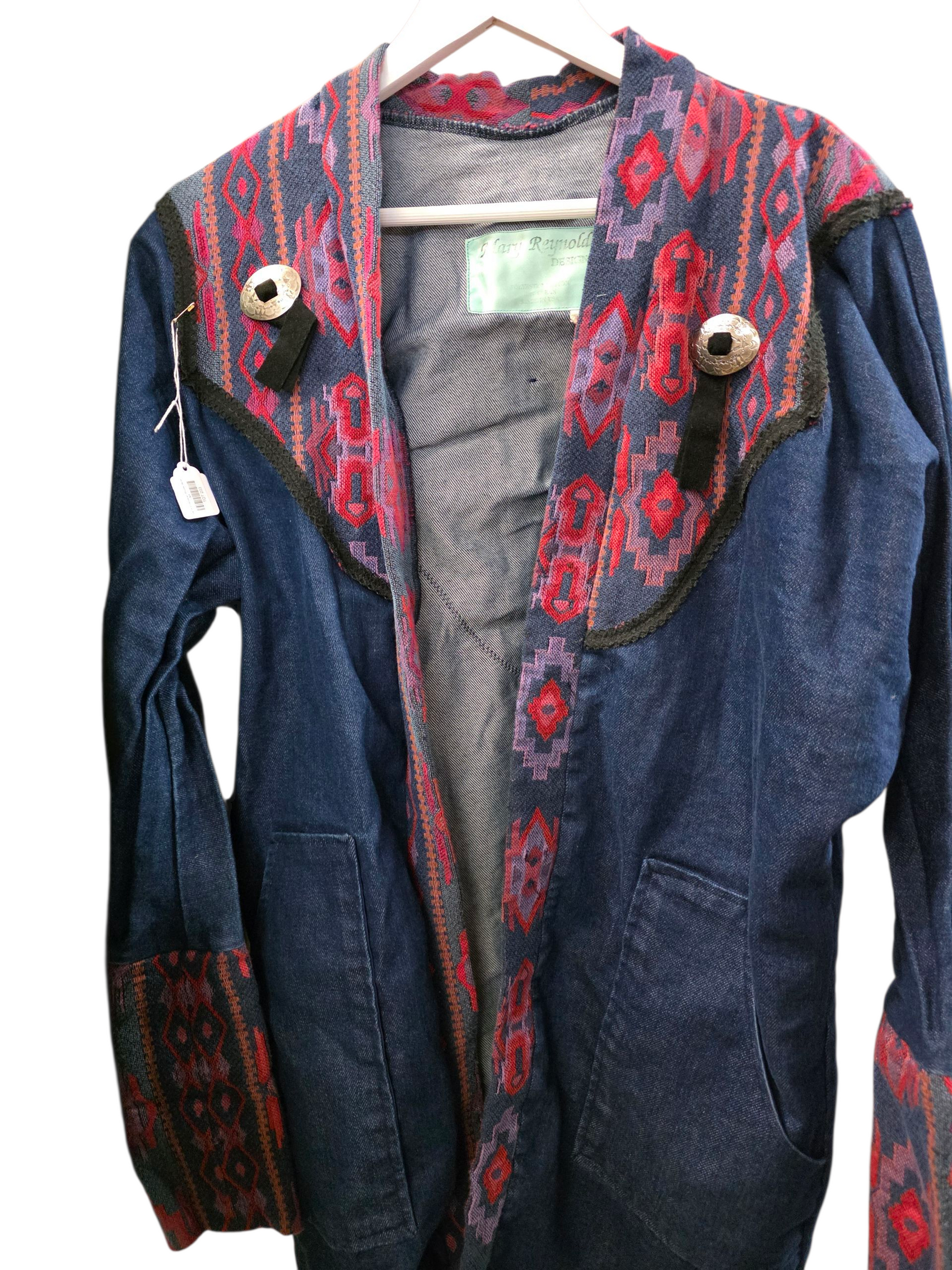 Denim Embroidered Jacket
