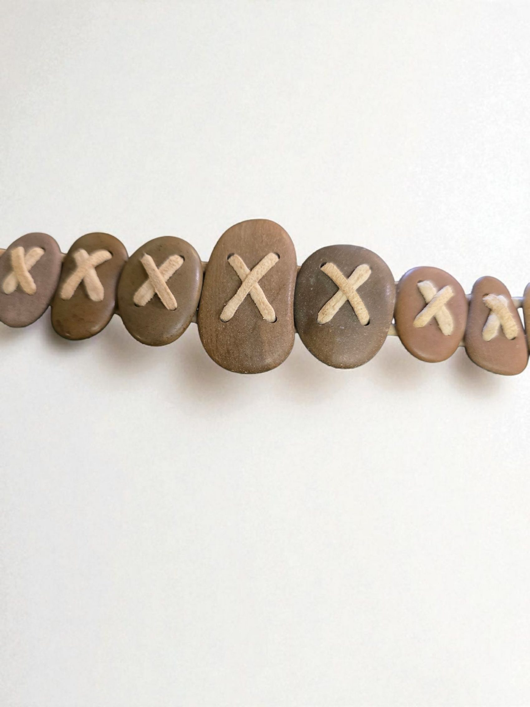 Shield Bracelet Brown