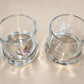 Vintage Flying Mallard Duck Rocks Glasses – Pair