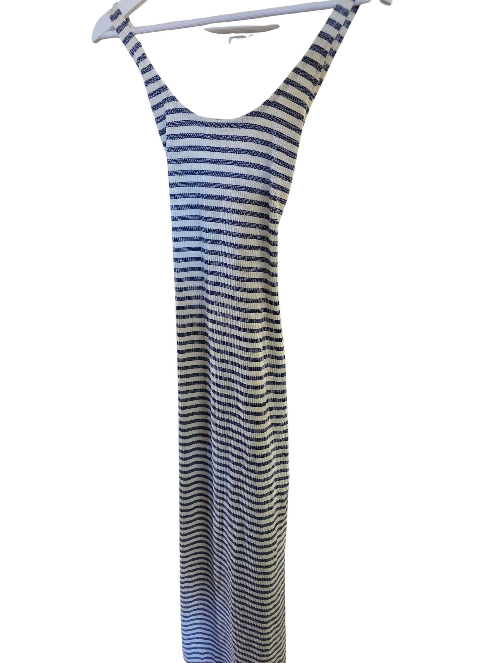 Navy Strip Dress