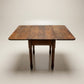 Antique American Pine Drop-Leaf Harvest Table