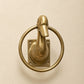 Vintage Brass Duck Towel Ring
