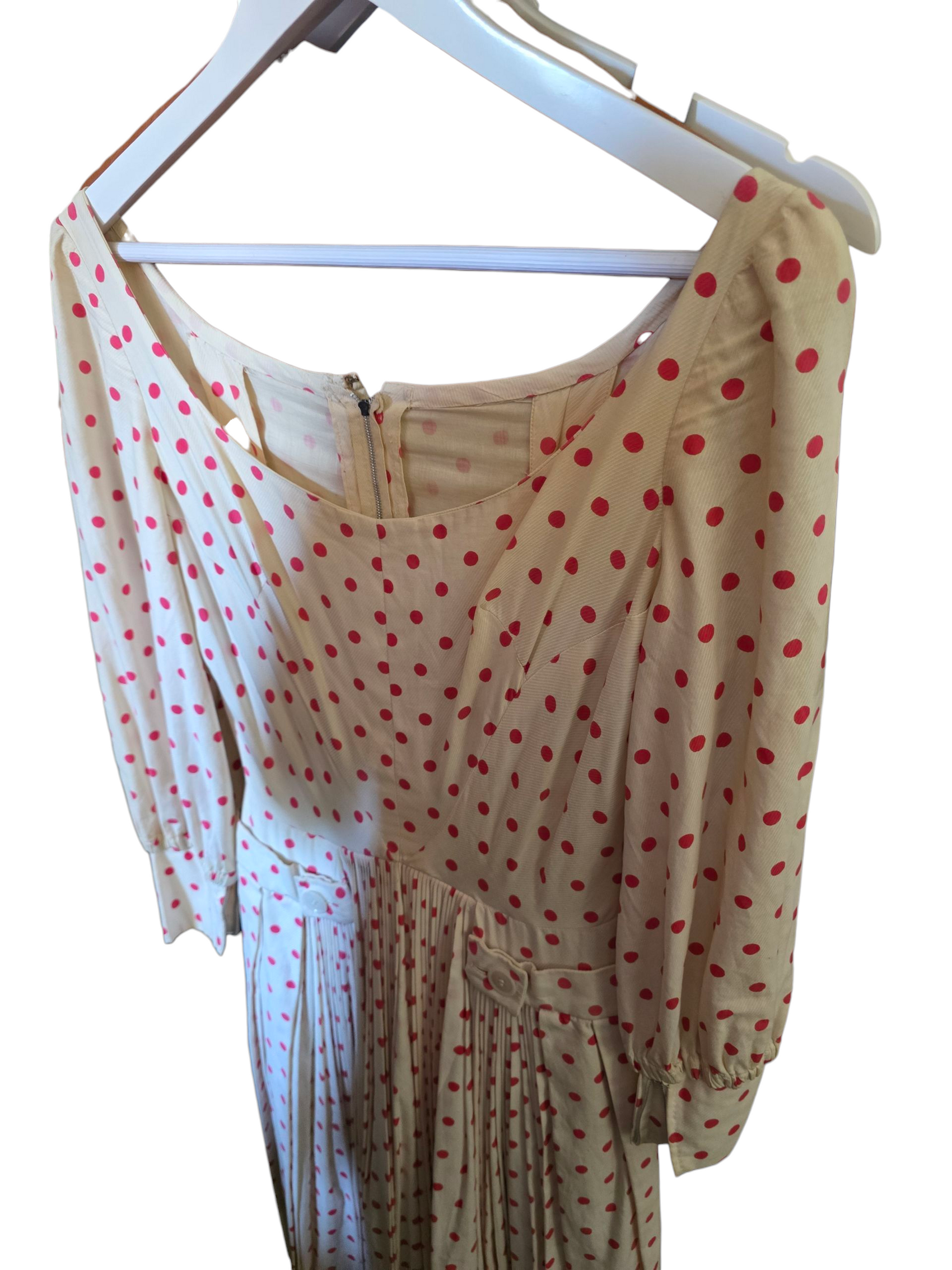 Pink Polka Dress