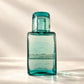 Hand-Blown Green Glass Bedside Carafe & Drinking Glass