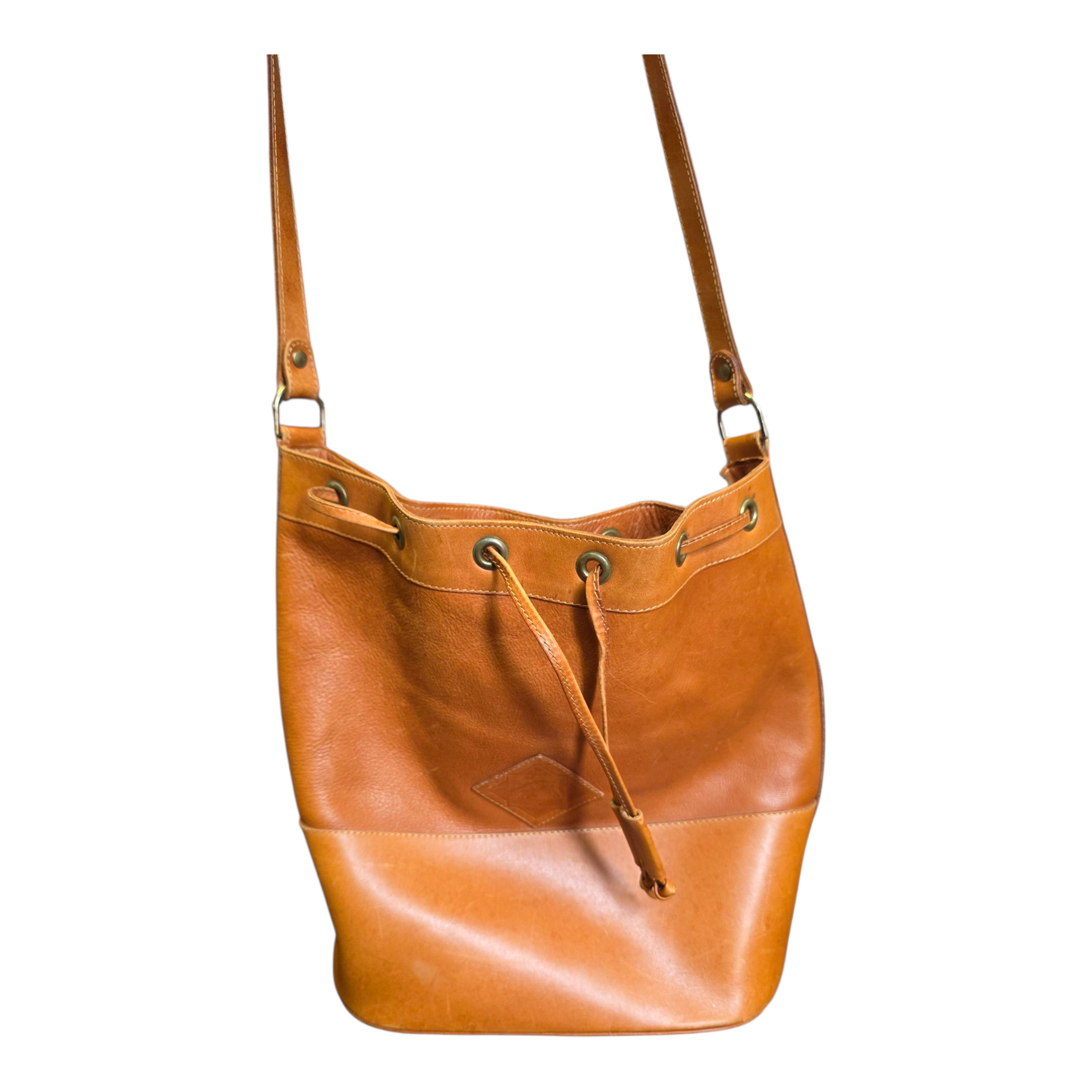 Leather Bucket Bag