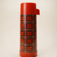 Vintage Aladdin Plaid Thermos Bottle – Red Tartan Picnic Thermos (Quart Size)