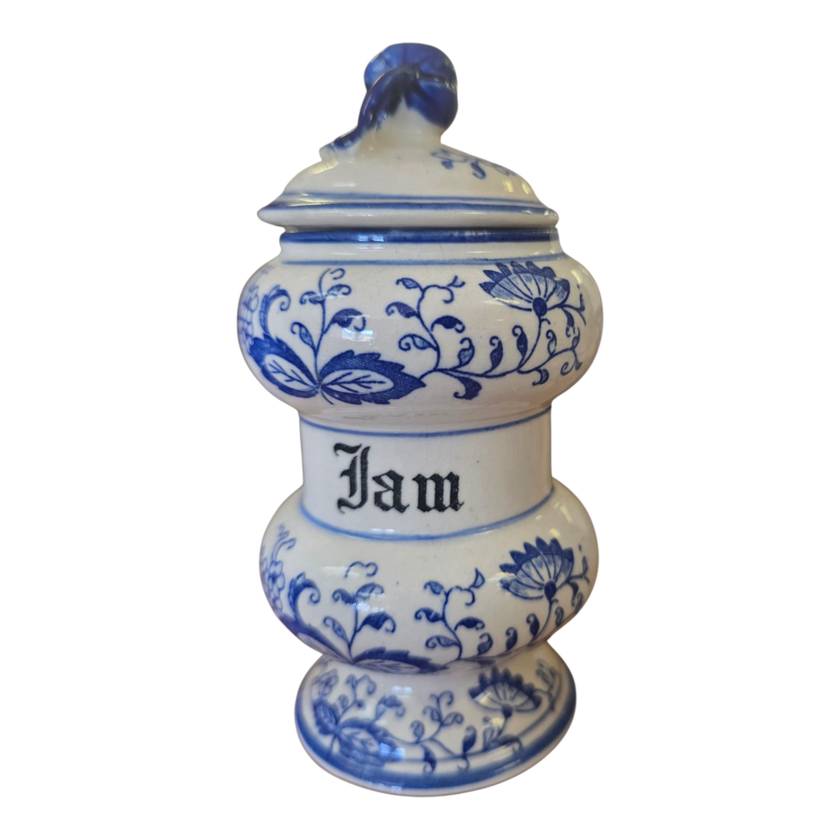 Blue Onion Jam Jar