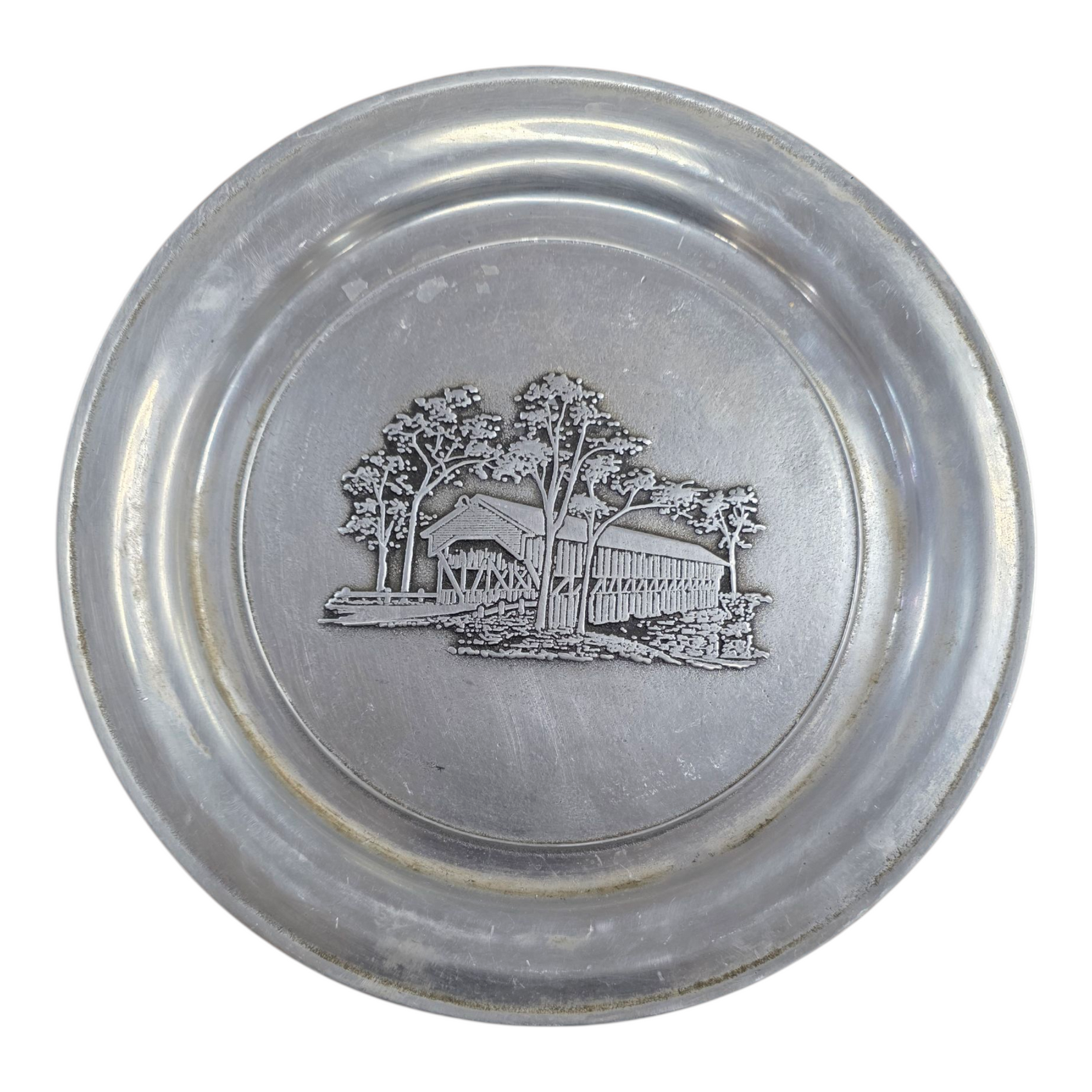 Pewter Plate