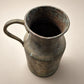 Antique Hand-Hammered Copper Milk Churn with Iron Handle
