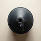 Antique Primitive Black Pottery Jug – Handled Stoneware Crock Vessel