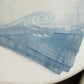 Vintage Blue & White Linen Napkins — Set of 6