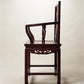 Pair of Chinese Carved Wood Armchairs
