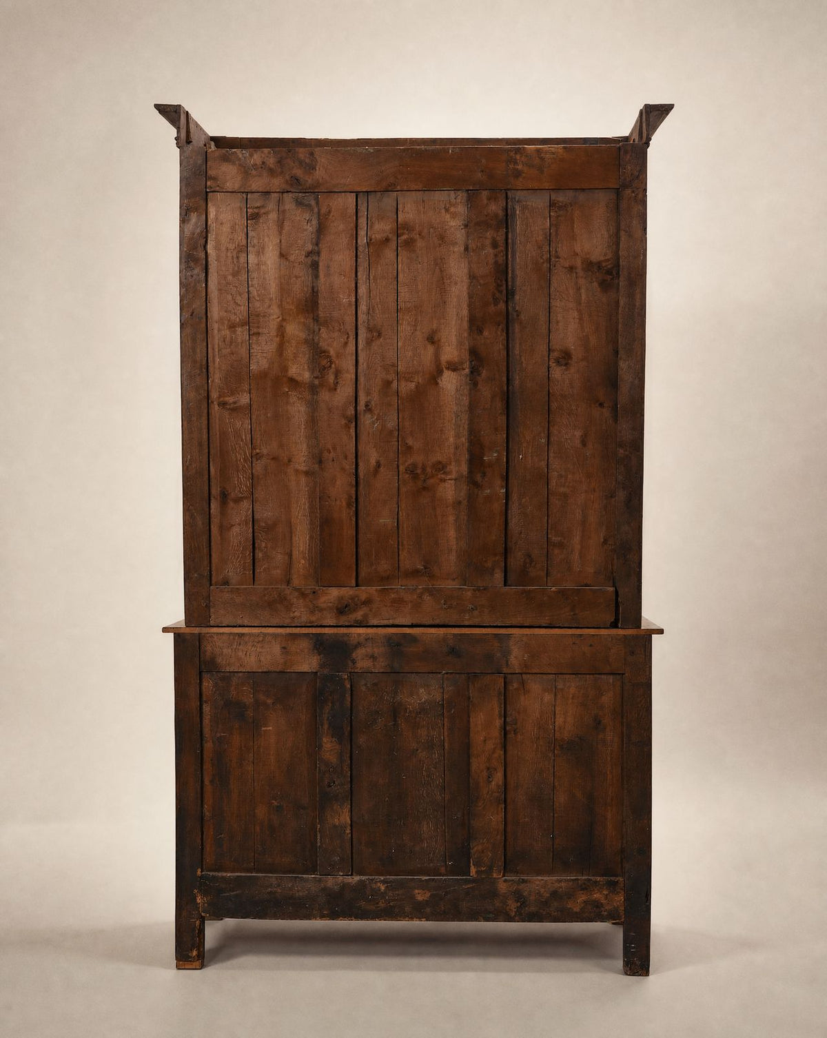 Antique French Oak Deux-Corps Cupboard