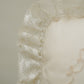 Vintage Ivory Lace & Embroidered Accent Pillow